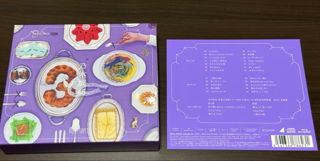 メ*ネ様 乃木坂46 5thアルバム My respect 完全生産限定盤 A〜