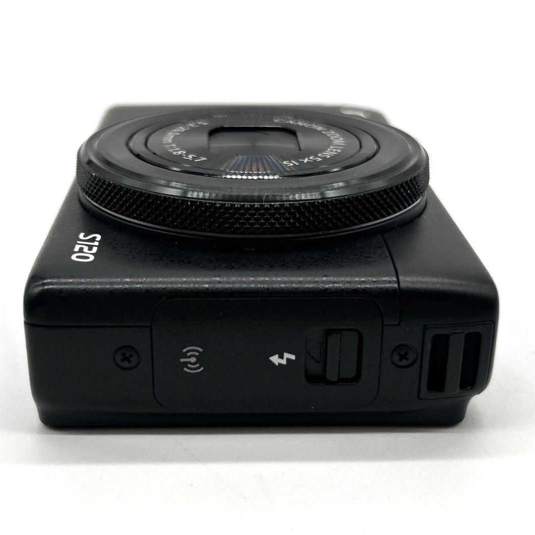 Canon キャノン PowerShot S120 ブラック デジカメ WiFi