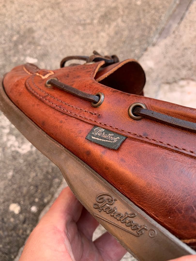 や*と様 Paraboot パラブーツ　デッキシューズ