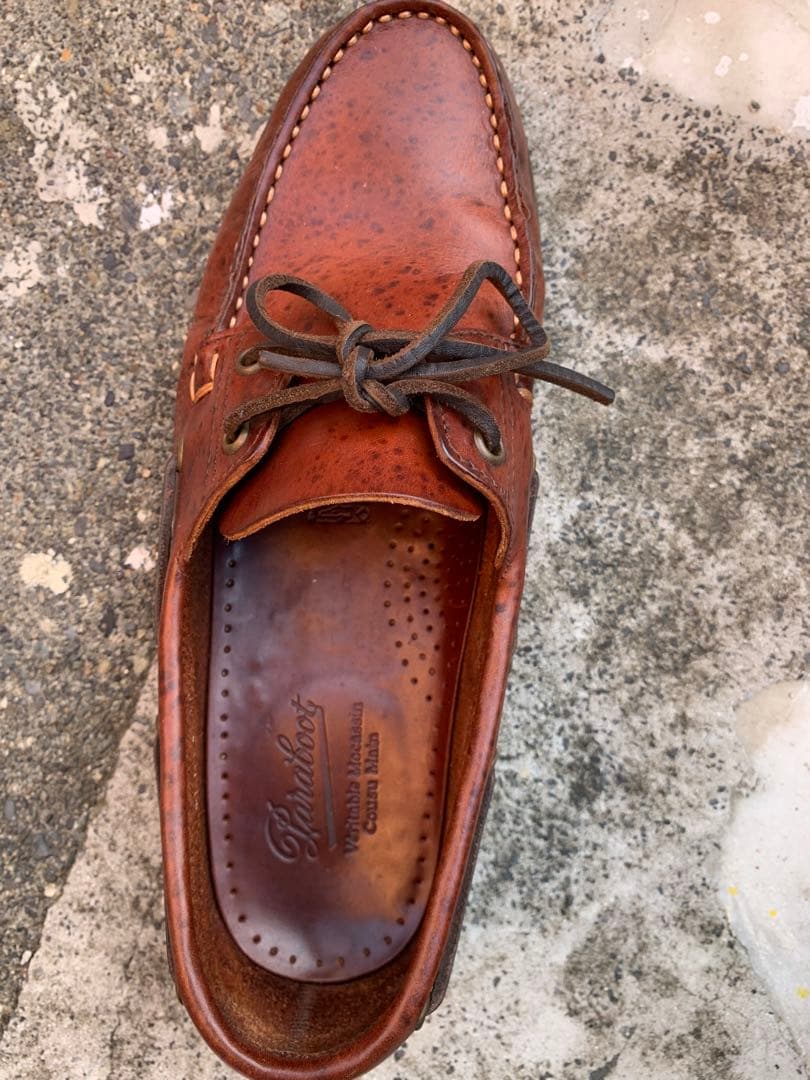 や*と様 Paraboot パラブーツ　デッキシューズ