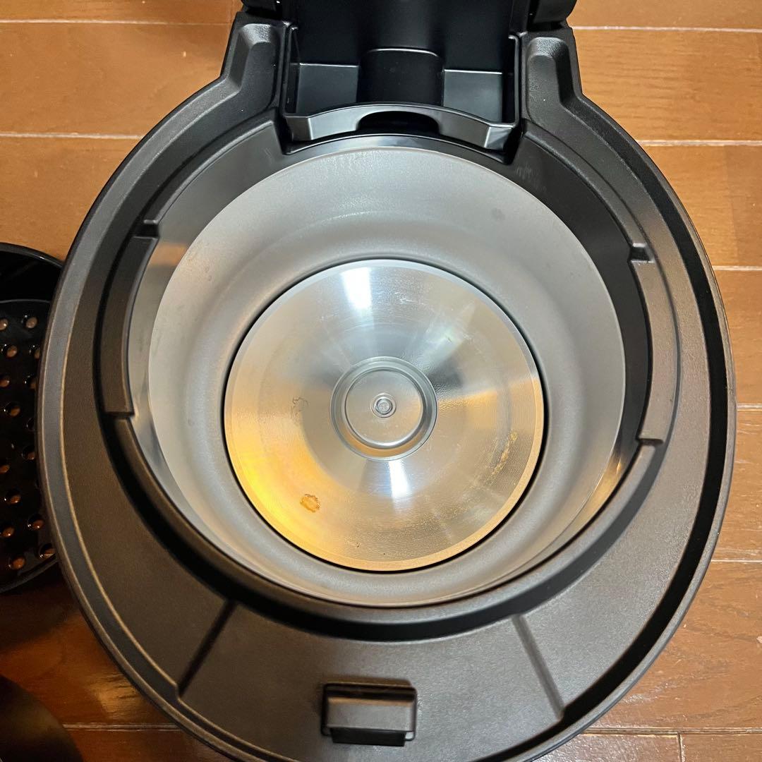 SHARP ヘルシオホットクック 自動調理鍋　KN-HW10G-B（ブラック）