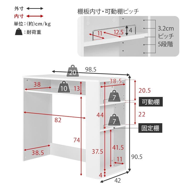 フォロー割【新品】ゴミ箱上ラック 収納付き キッチンカウンター レンジ台