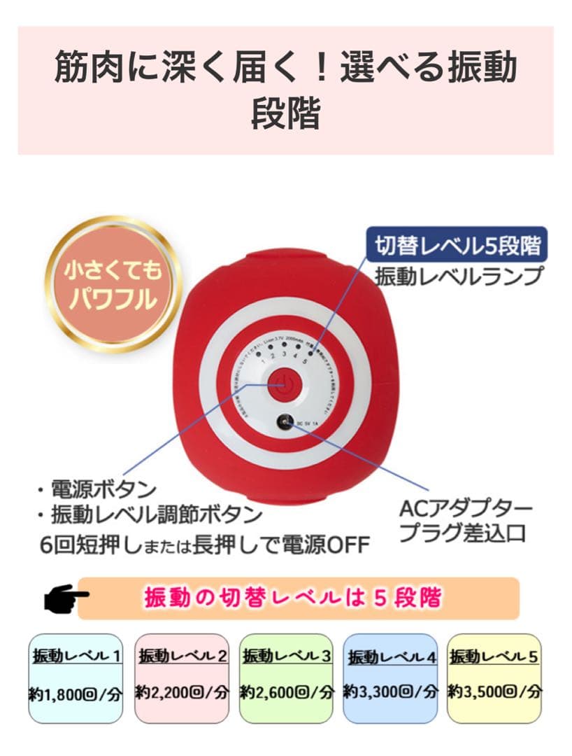 スタイリーボール 東急スポーツオアシス ボディケア 筋トレ 振動 電動 下半身