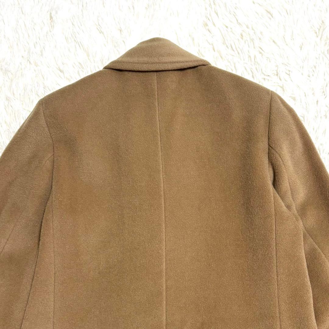 【美品】MAX &Co.　カシミヤ混　ロングコート　キャメル　大きな襟 M