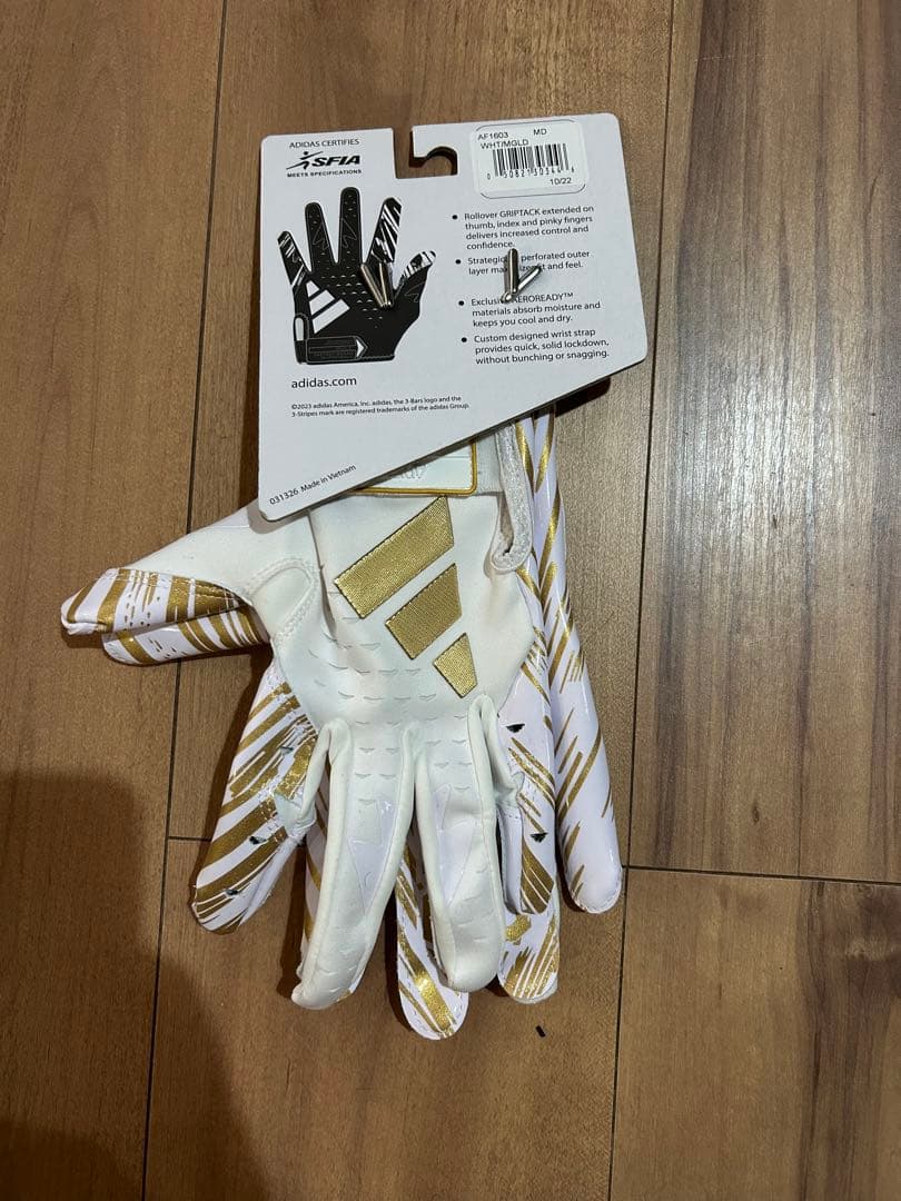 アメフトグローブ ADIZERO新品未使用