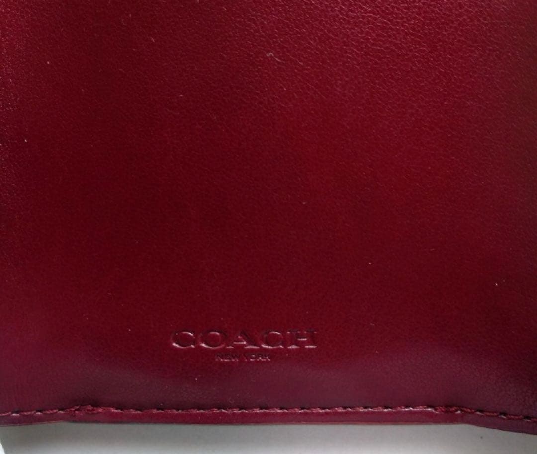 未使用品　COACH 　コーチ　折財布