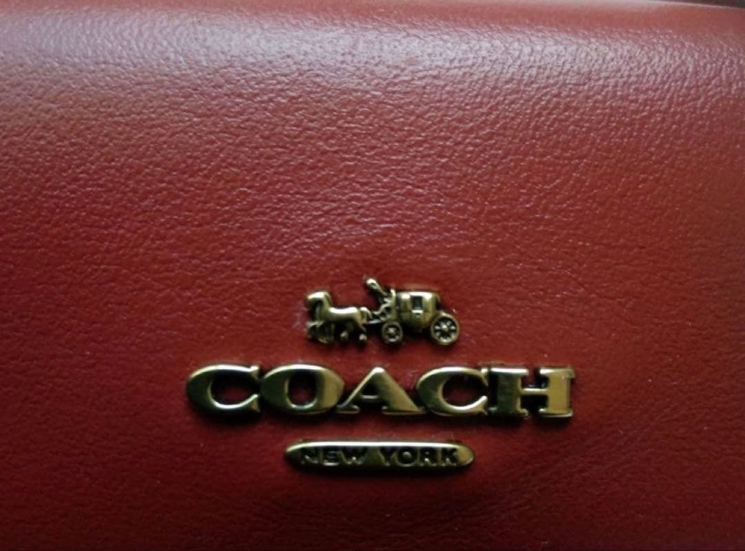 未使用品　COACH 　コーチ　折財布