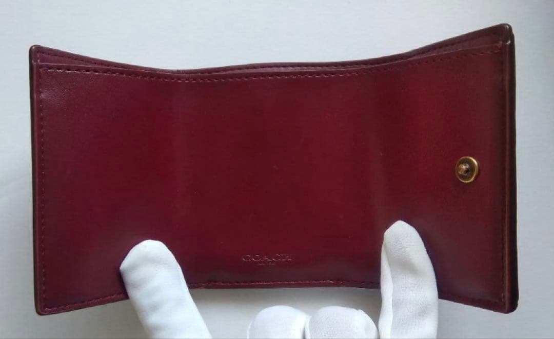 未使用品　COACH 　コーチ　折財布