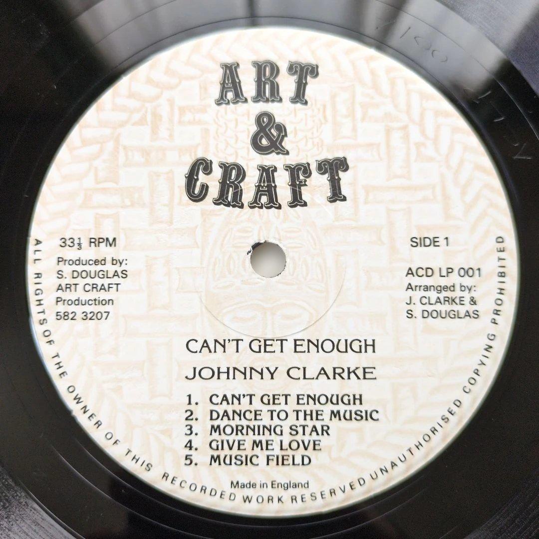 Johnny Clarke Can't Get Enough UK オリジナル