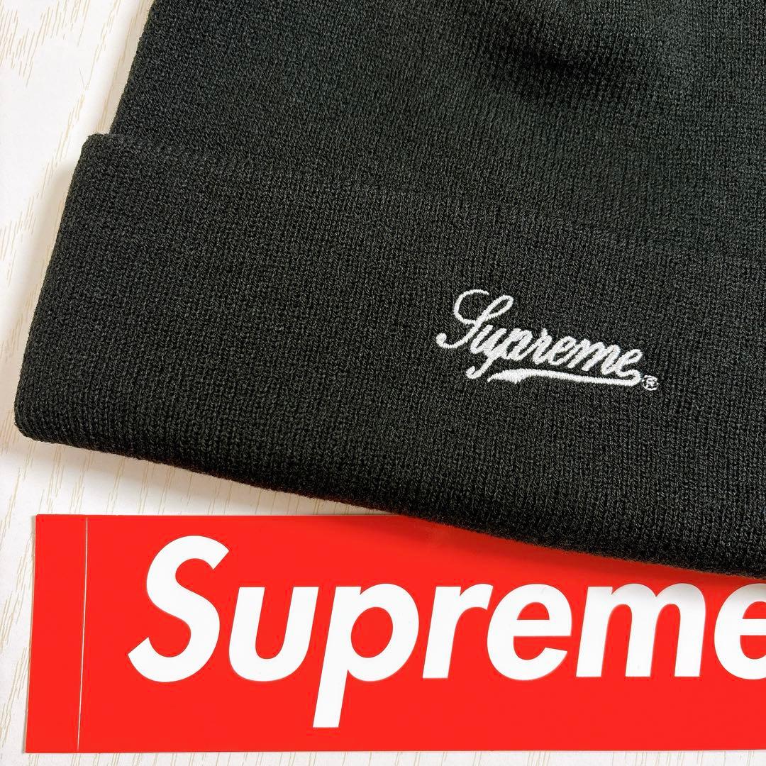 Supreme シュプリーム　ニット帽　ビーニー　リキッドソード　ブラック　黒