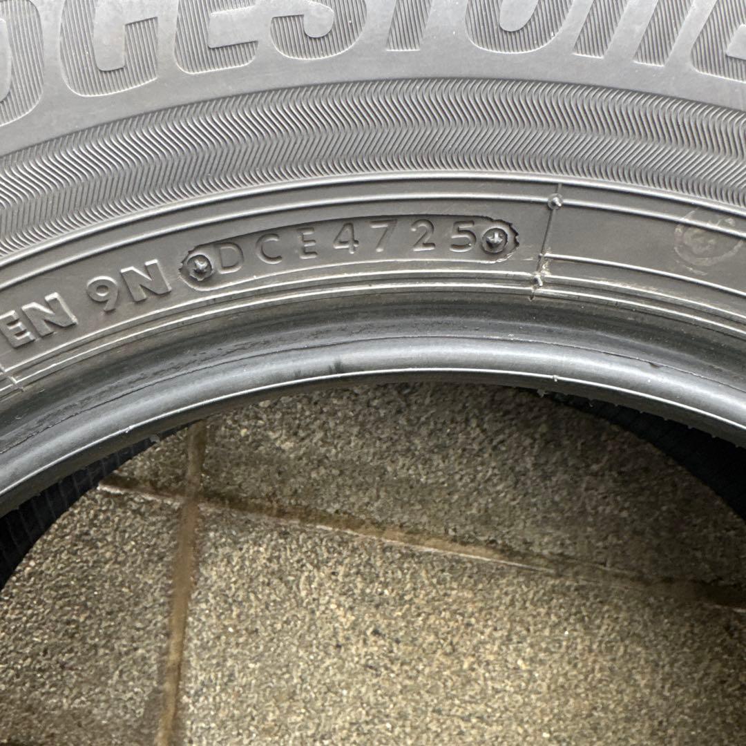 BRIDGESTONE 195/65R15 2本　25年製　中古品