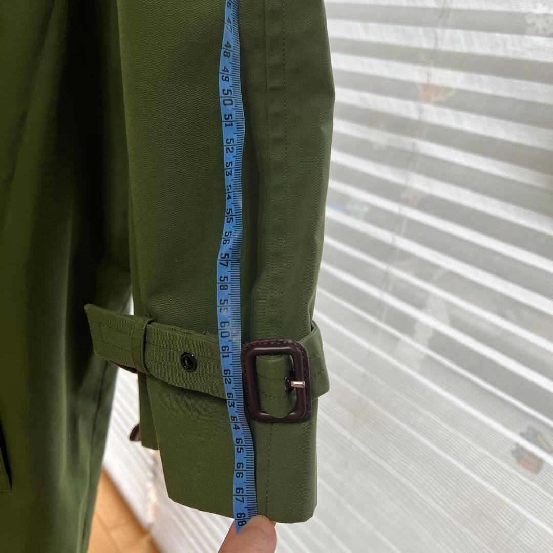 期間限定値下げ　おトクGUCCI グッチ ベルテッドトレンチコート グリーン
