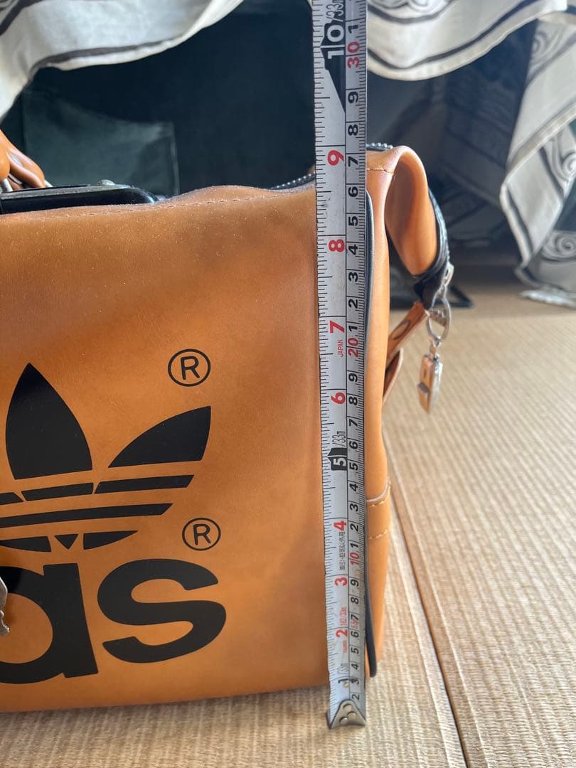 激レア！アディダスヴィンテージボストンバッグ　鍵付き　adidas 80‘