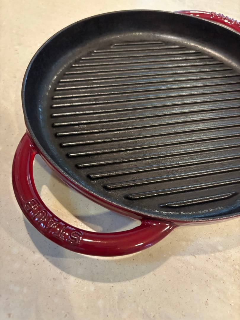 ストウブ ☆ STAUB 26cm グリルパン　ピュアグリル