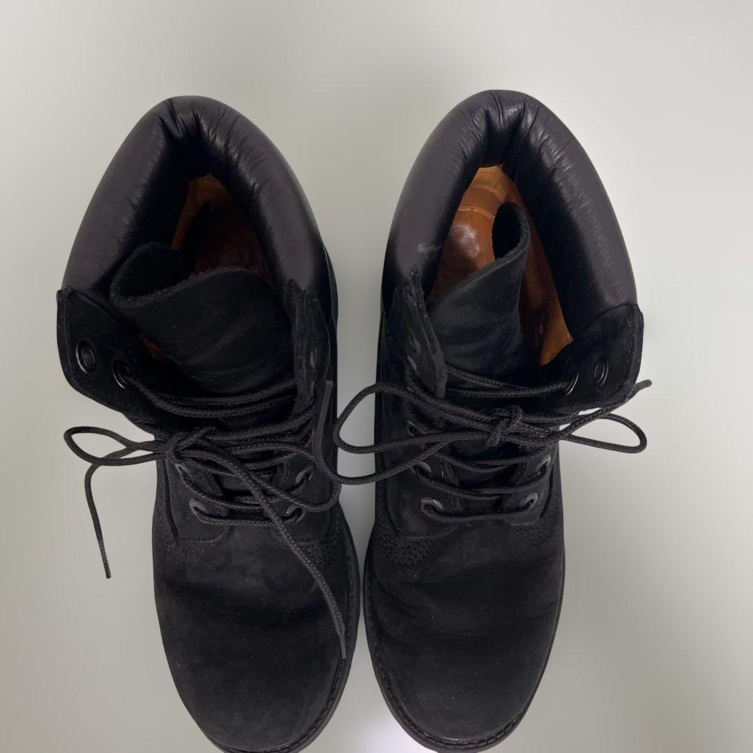 Timberland ブラック ワークブーツ