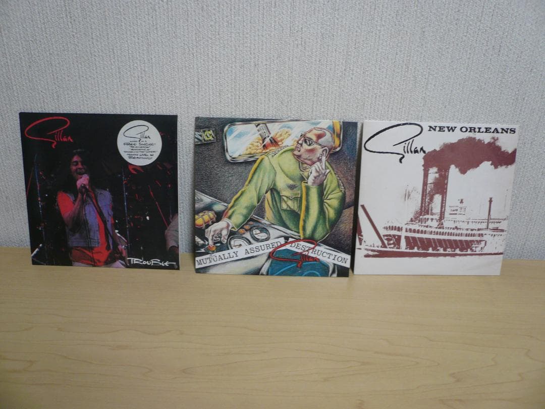 【紙ジャケ】GILLAN「THE SINGLES +P (11CDS+DVD）」