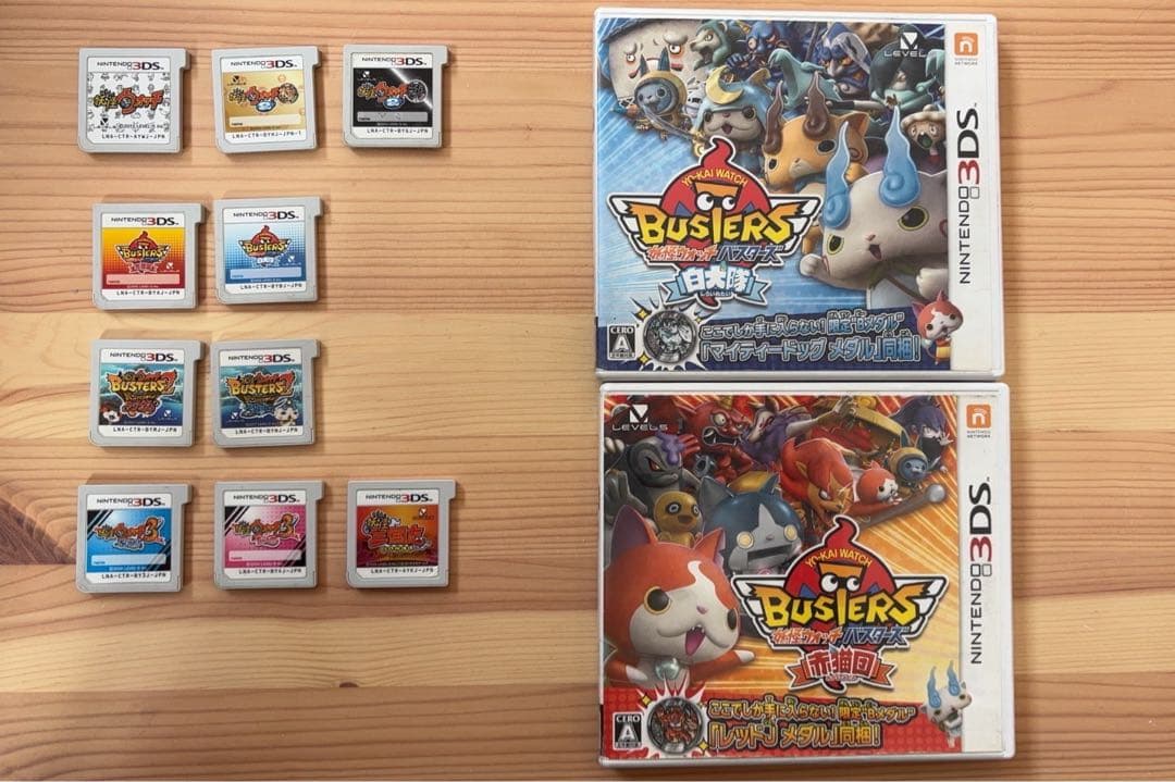 ニンテンドー3DS DS 妖怪ウォッチ ソフト10点 セット販売