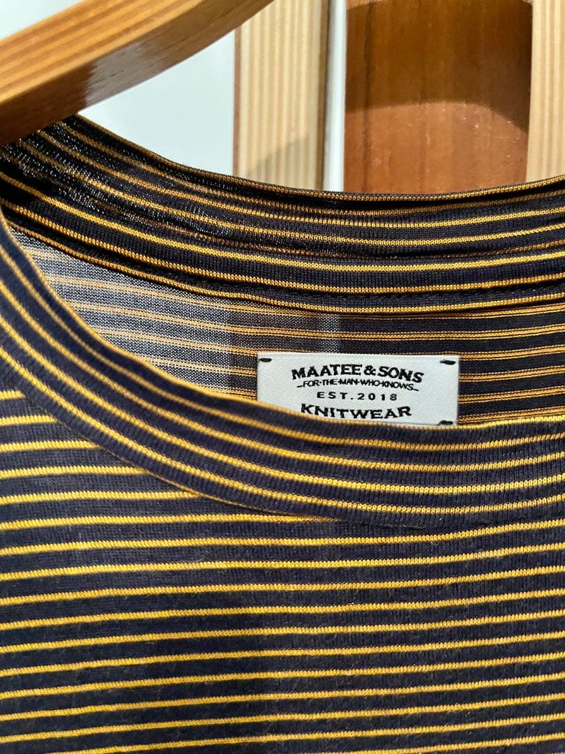 トップス MAATEE & SONS Washable Silk T size2