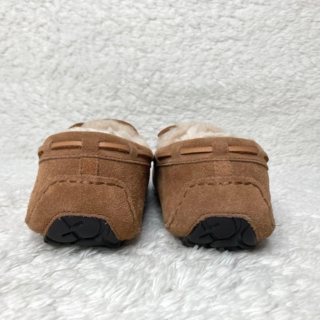 【美品】UGG アグ OLSEN オルセン チェストナット モカシン 26.0