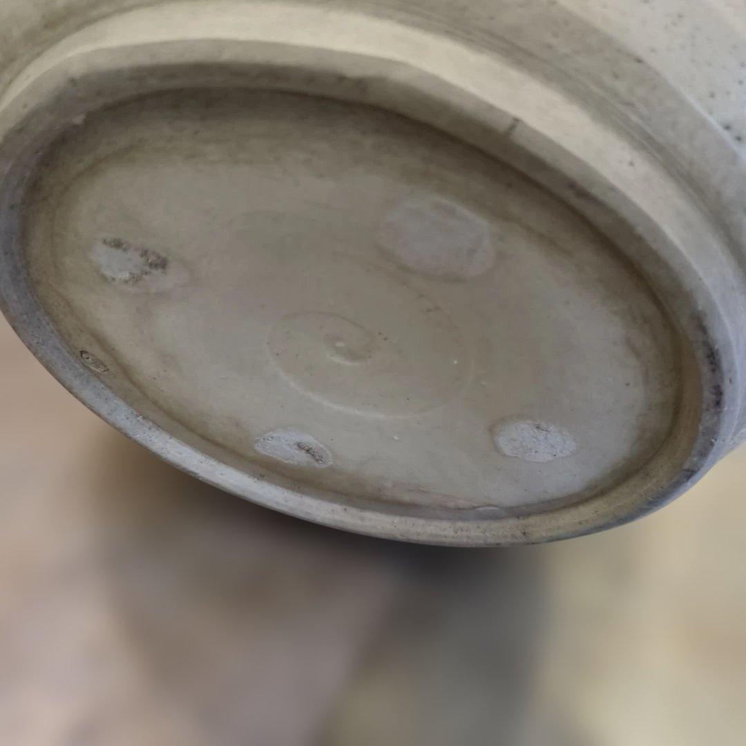 水屋瓶　織部　蓋付き　茶道具　茶道　陶器　水屋道具　木蓋
