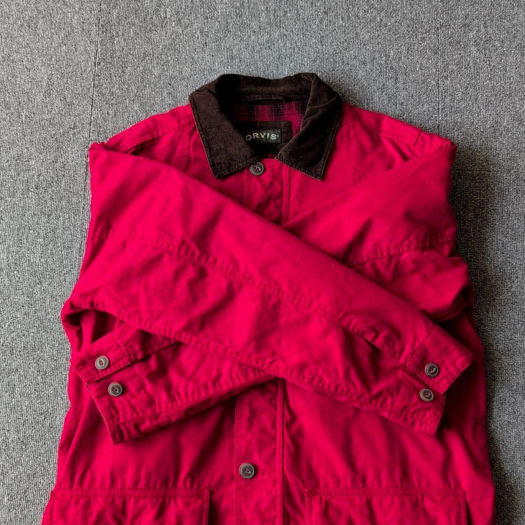 90s 00s ORVIS フィールドコート ジャケット オンブレ 古着 M
