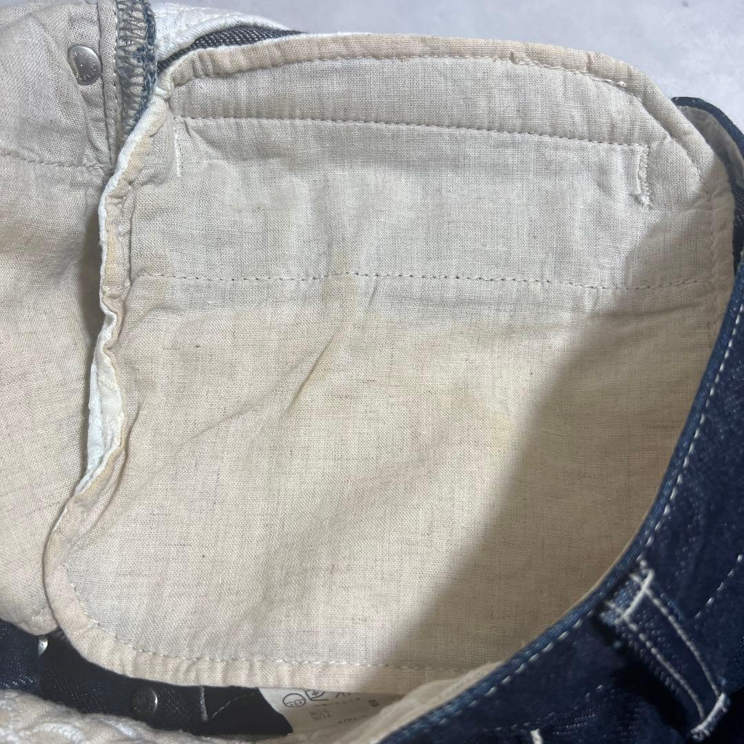 ミナペルホネン　always デニム　パンツ　コットン　リネン　36