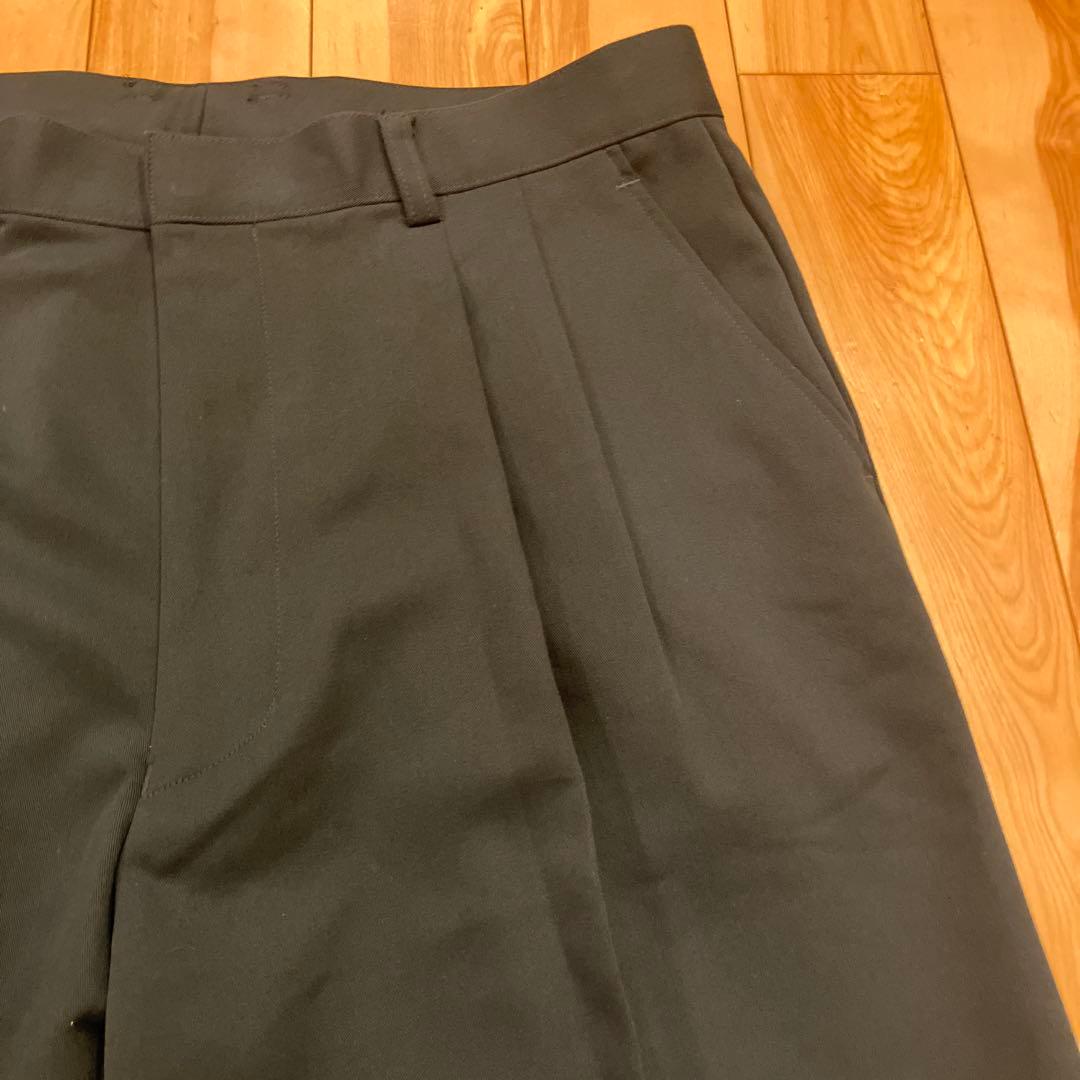 DESCENTE GOLF メンズパンツ グリーン　濃いめ