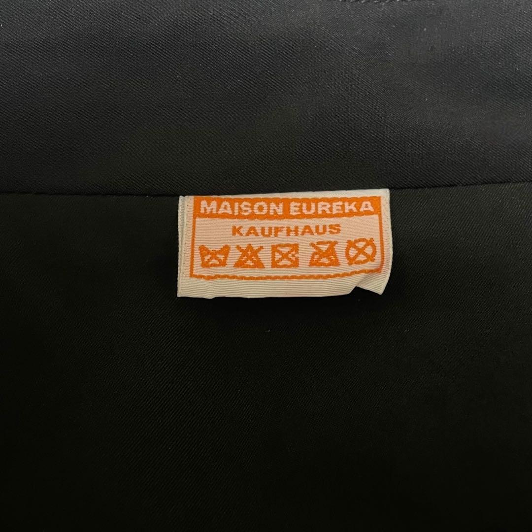 MAISON EUREKA メゾンエウレカ 17AW ステンカラーコート 黒
