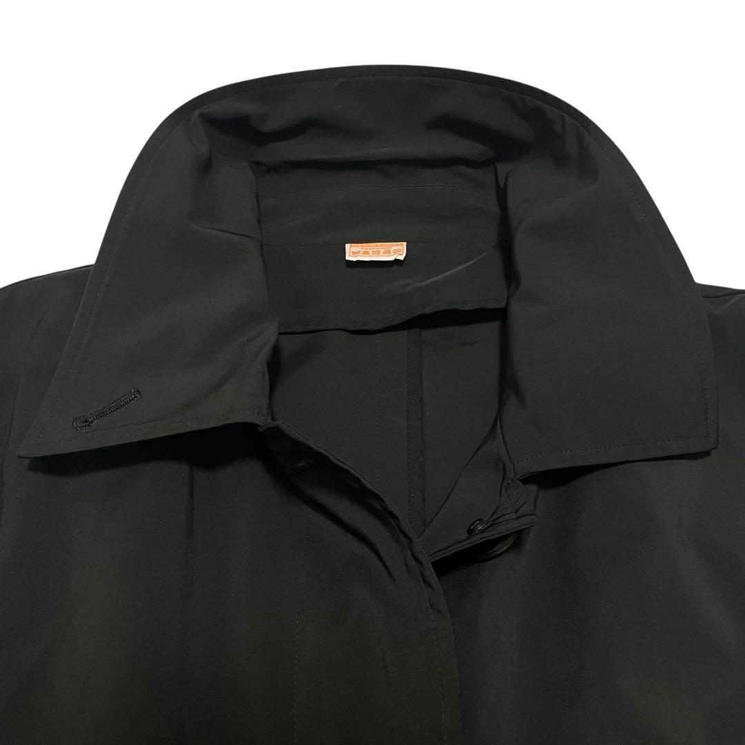 MAISON EUREKA メゾンエウレカ 17AW ステンカラーコート 黒