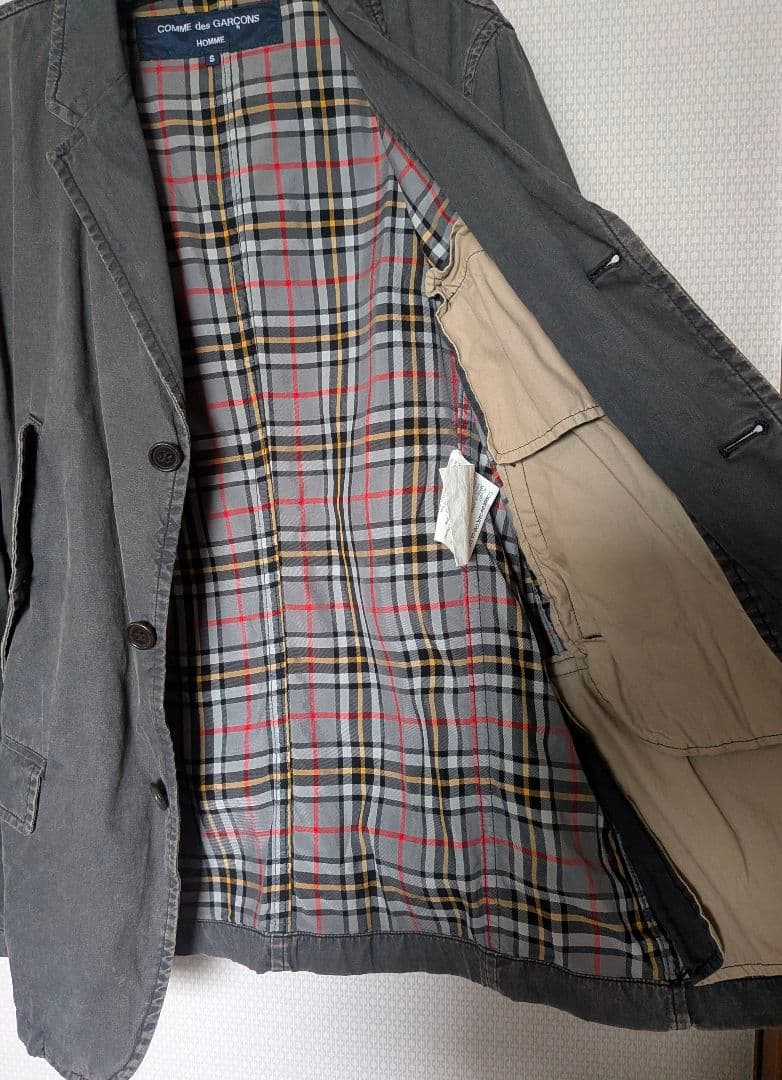 ​【AD2004】COMME des GARÇONS HOMME 加工テーラード