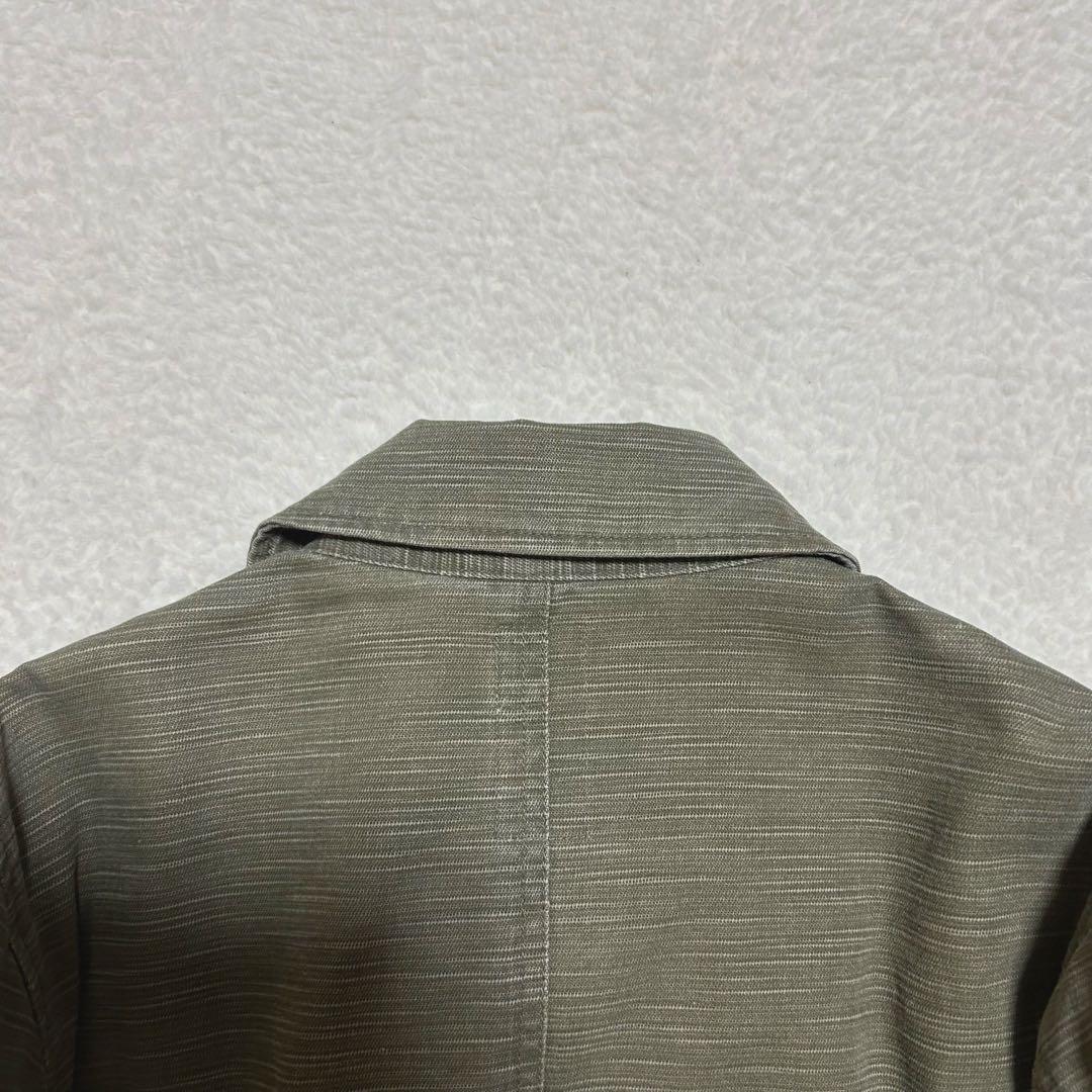 セマンティックデザイン デニム ジャケット カバーオール グリーン系 M