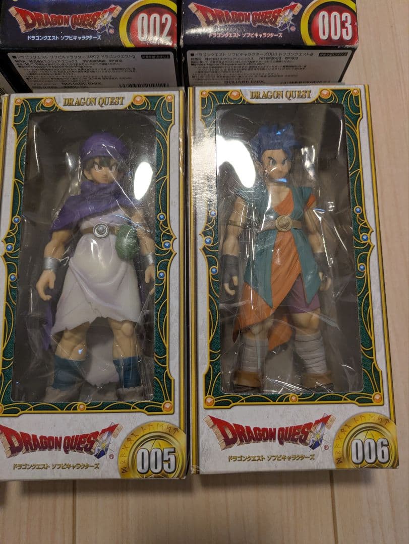 ドラゴンクエスト　勇者 ソフビキャラクターズセット6体