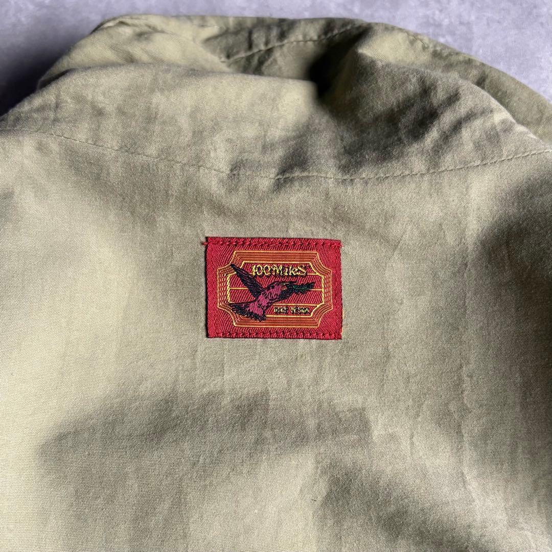 【90s vintage】ゴアテックス　ブルゾン　ギミックジャケット　短丈　古着