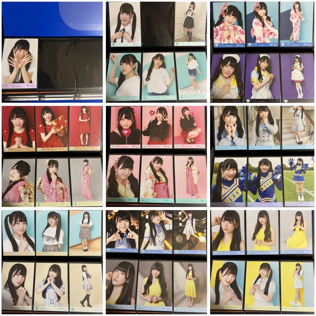 じ*ん様 ノイミー ノットイコールミー ≠ME 櫻井もも 生写真 コンプ まとめ