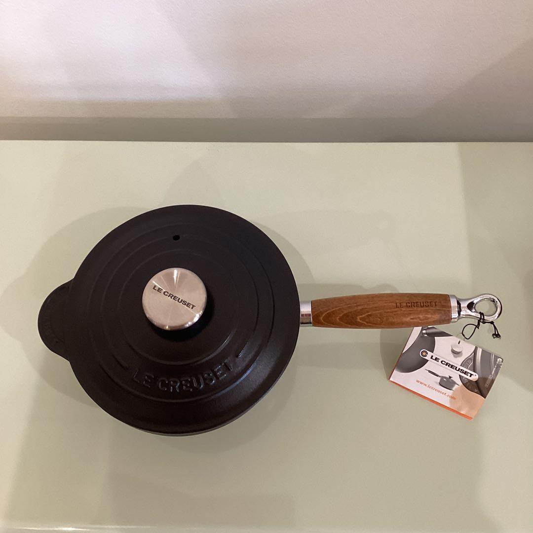 LE CREUSET ル・クルーゼ　片手鍋 18cm 黒