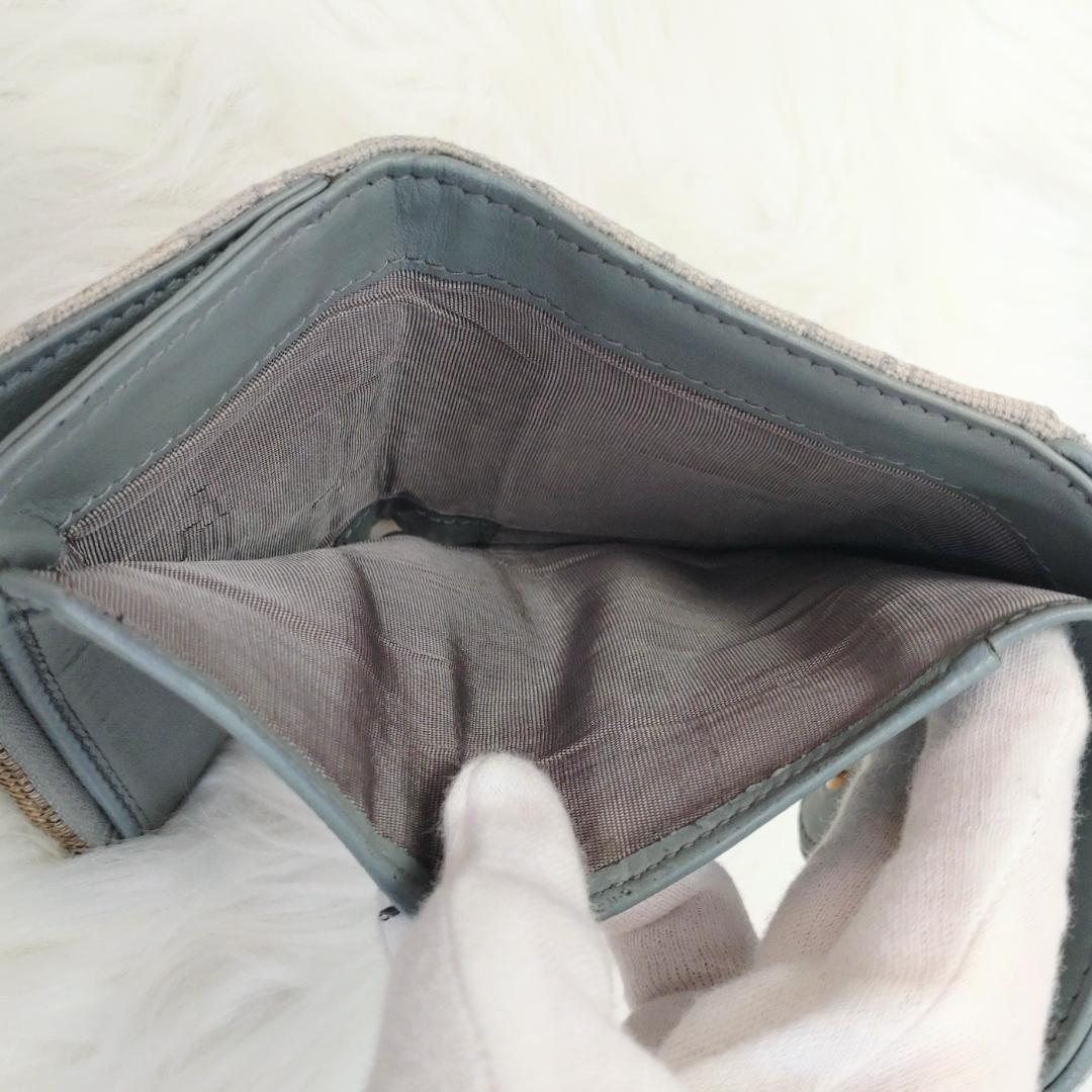 【ねこページ】稀少クリスチャンディオール 三つ折り財布