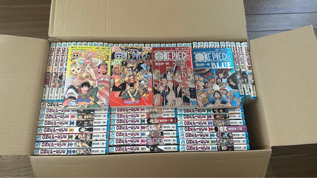 ONE PIECE ワンピース1〜64巻/ RED / BLUE 66冊