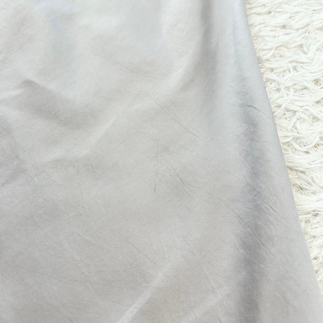 Deuxieme Classe ヴィンテージサテンスカート　グレー