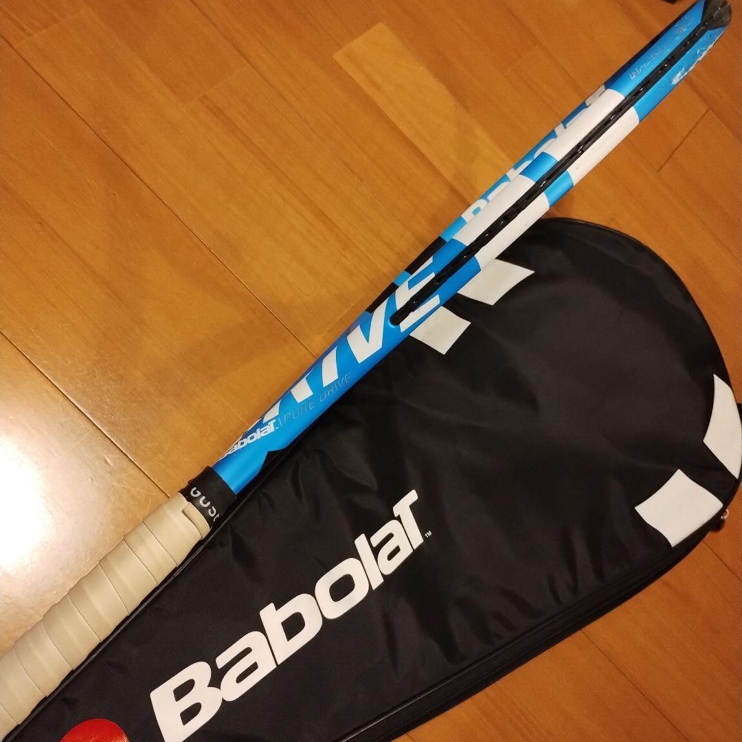 Babolat Pure Drive テニスラケット 青/黒 グリップ1