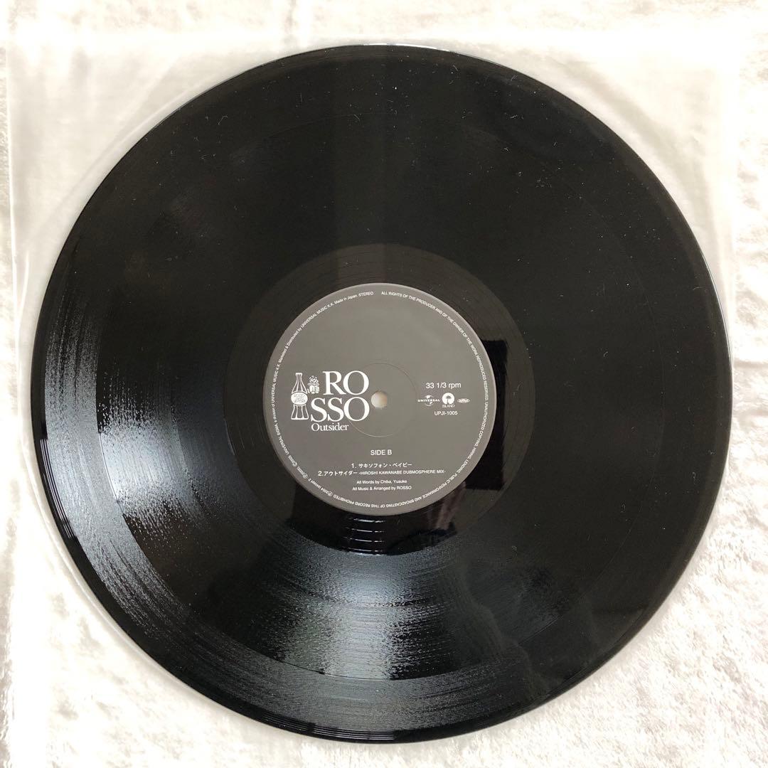 美盤12inchレコードROSSOロッソOUTSIDERアウトサイダー照井利幸