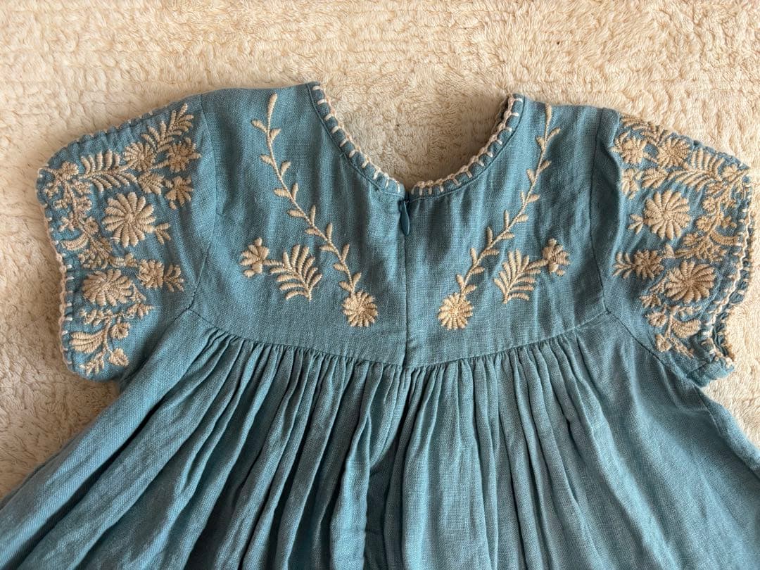 ワンピース Apolina Stevie Dress pool 2-3y