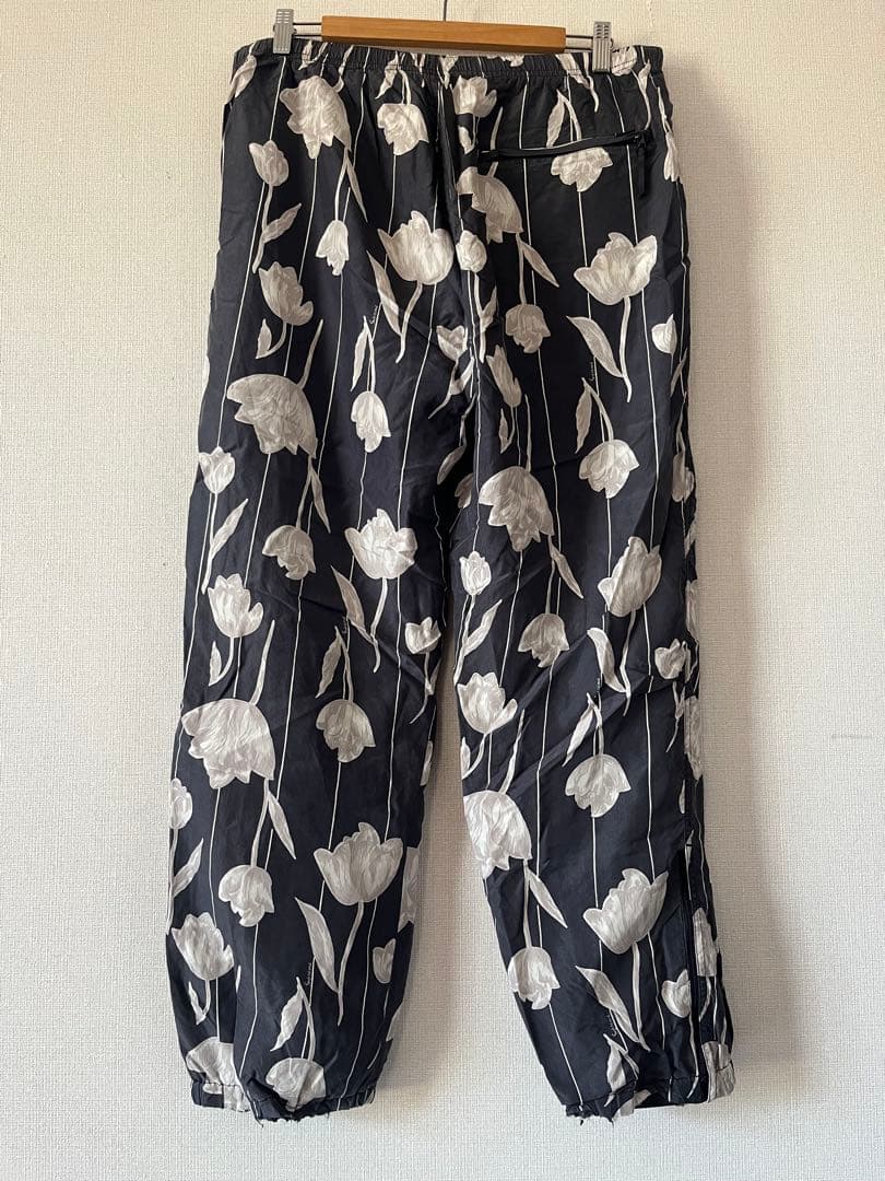 パンツ 19ss Supreme Floral Silk Track Pant L