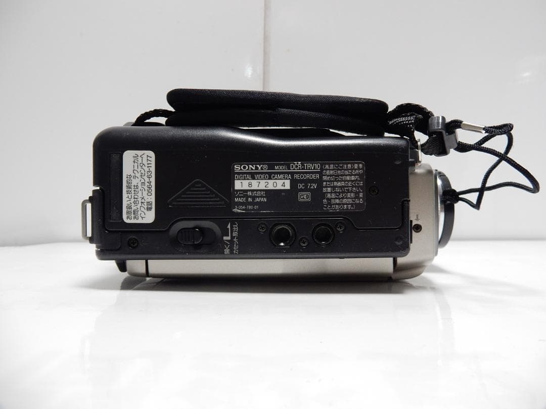 動作品　Mini DV　ソニーデジタルビデオカメラ　SONY DCR-TRV10