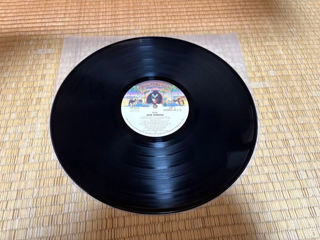 KISS ジーン・シモンズ　レコード
