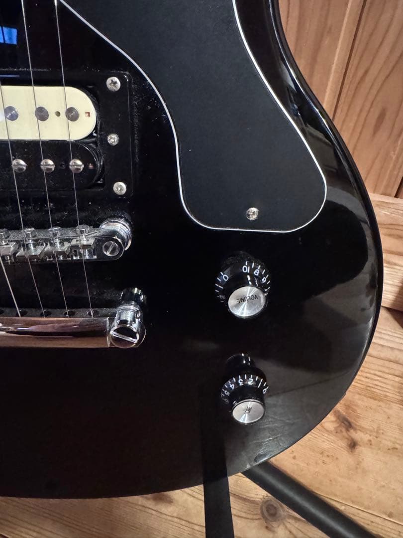 エピフォン レスポールジュニア 美品 ケース付　epiphone pro1ギター