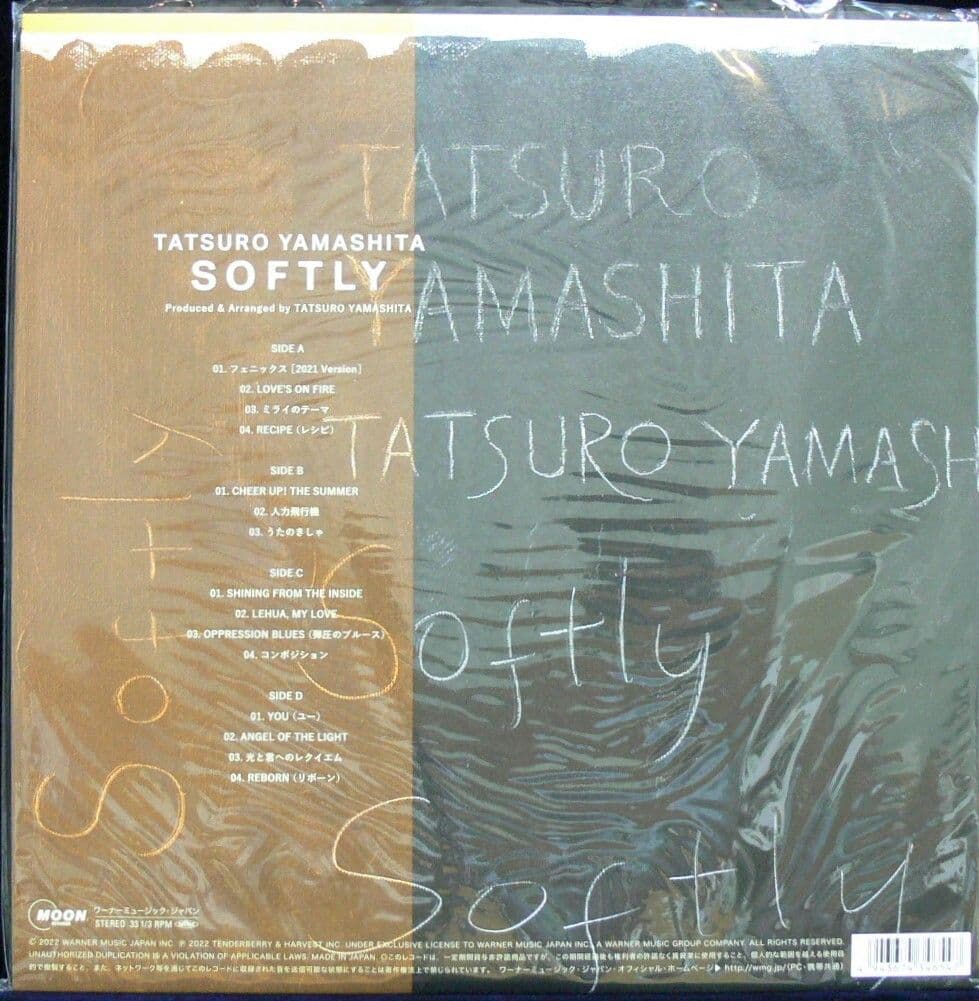 [未使用品 アナログレコードLP盤 2枚組]　山下達郎　ソフトリー　Softly
