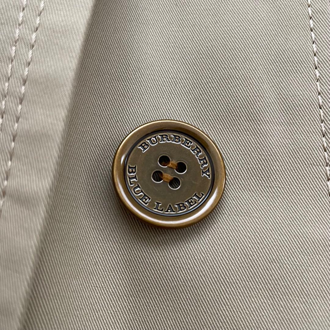 美品 BURBERRY BLUE LABEL トレンチコート ノバチェック 38