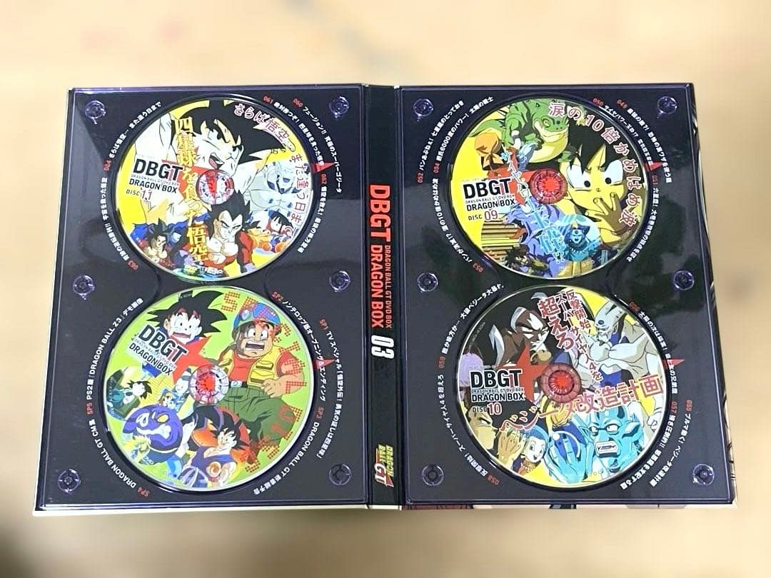 ドラゴンボールGT DRAGONBOX DVD初回特典レーダーリモコン付き鳥山明