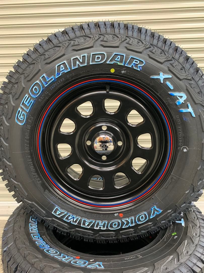 送料込☆ヨコハマジオランダーX-AT☆195/80R15LT☆ゴツゴツタイヤ
