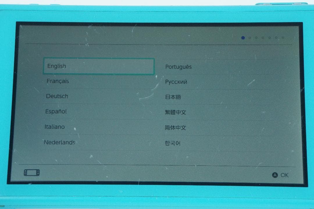 【動作品】ニンテンドースイッチライト ターコイズ Switch Lite 3